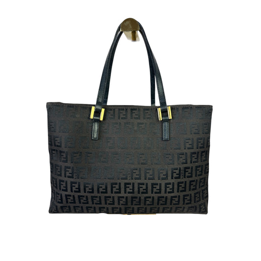 FENDI Vintage Shopping Tote Zucchino Canvas Small
