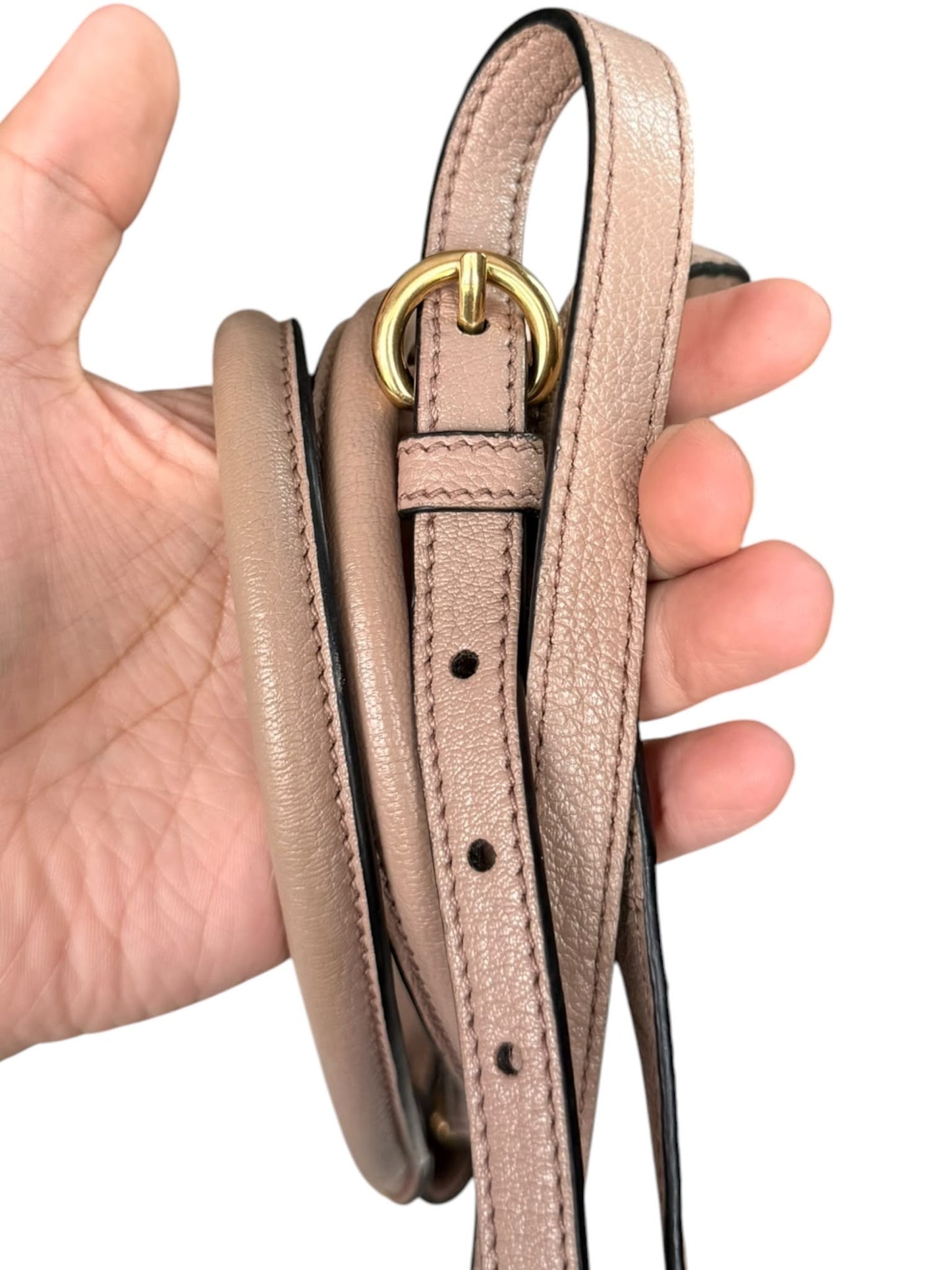 Miumiu Top handle Leather Pink
