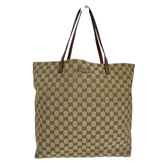 Gucci GG Canvas Tote Brown