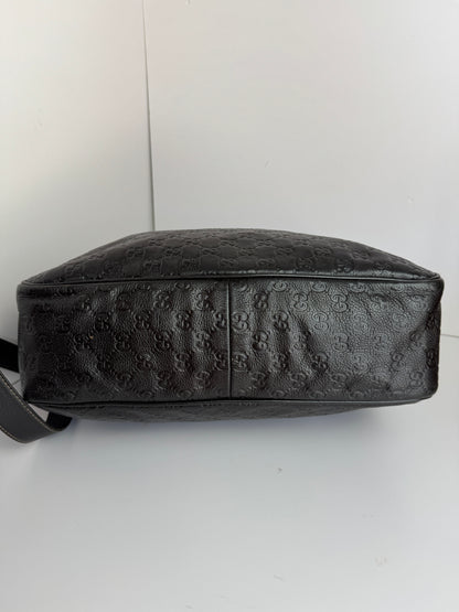 Gucci Flap Messenger GG Monogram Dark Brown