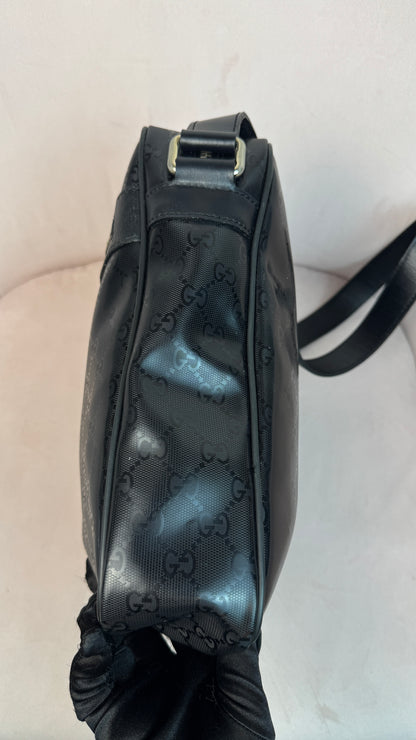 Gucci Front Zip GG Monogram  Messenger (Vintage)