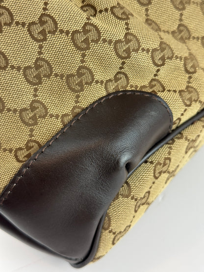 GUCCI Sukey Crossbody With Strap GG Canvas