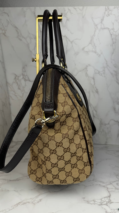 Gucci Scarlettt 2 way Tote Shoulder Bag GG