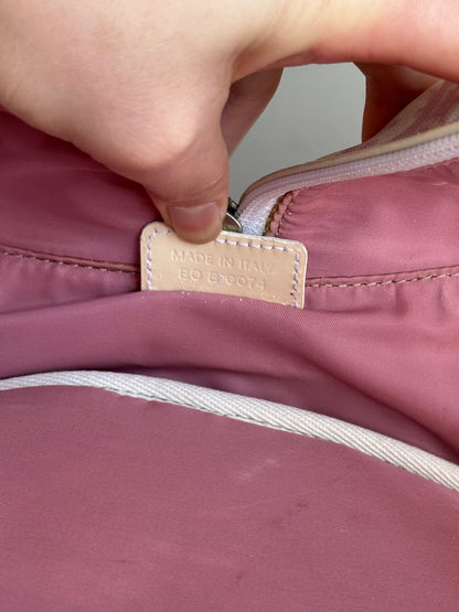 CHRISTIAN DIOR Bowler Monogram pink