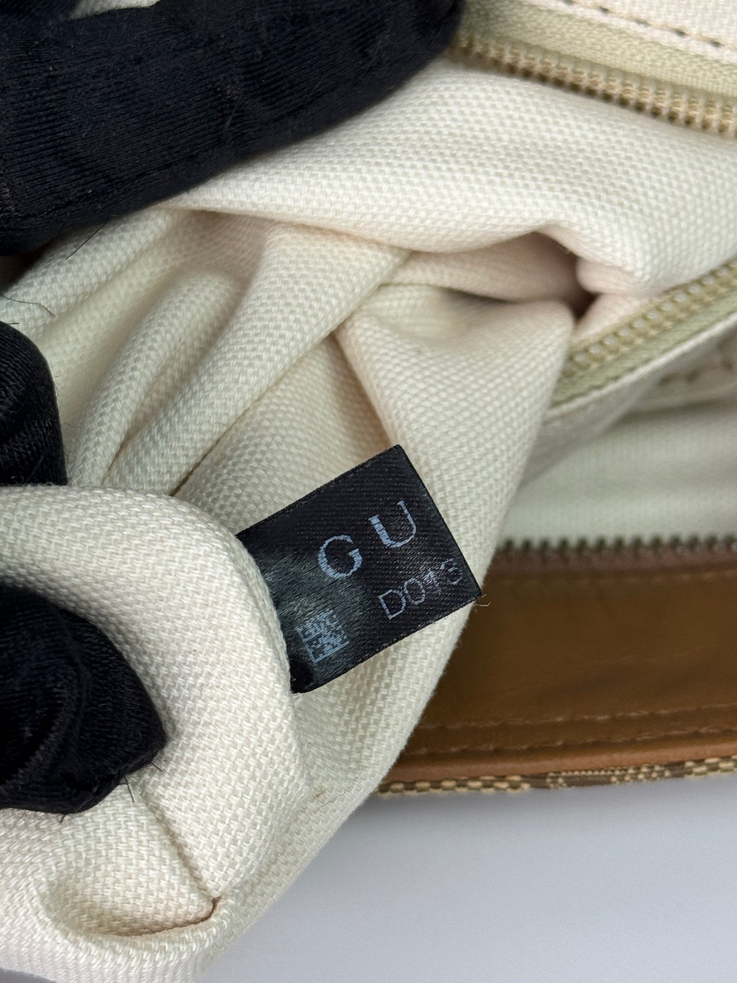 Gucci Web Loop Shoulder GG Canvas Light Brown