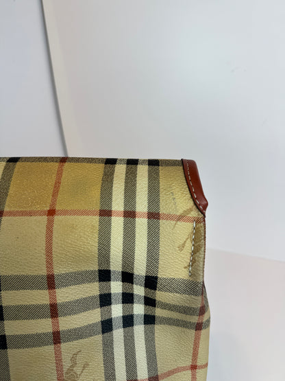 BURBERRY Haymark Check Messenger bag