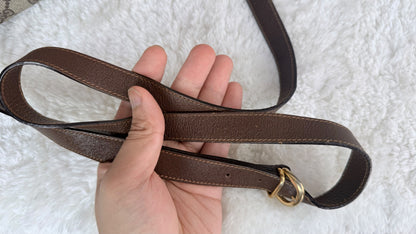 GUCCI GG Supreme Ophidia Crossbody Coated Canvas