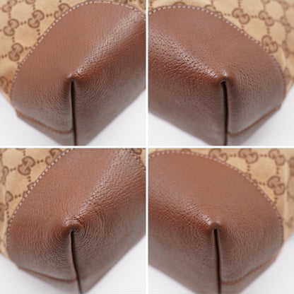 Gucci Bree Top Handle Convertible Brown