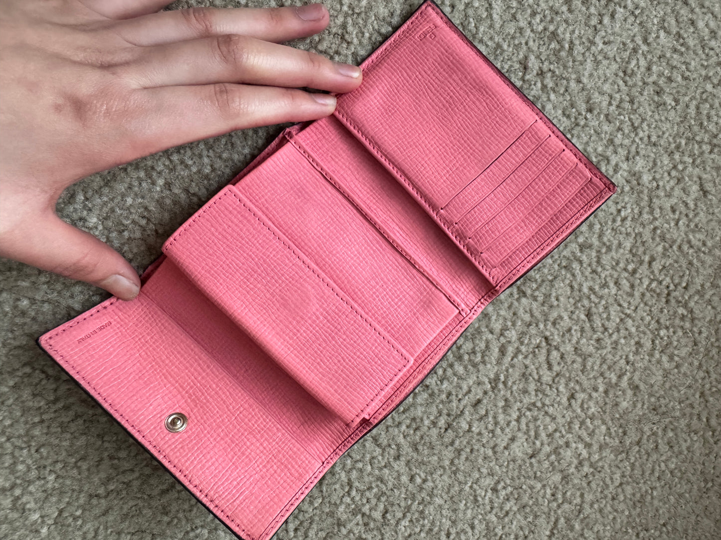 Fendi wallet compact FF