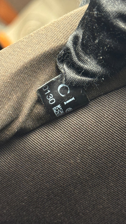 Gucci Front Zip Messenger Coated Canvas Brown