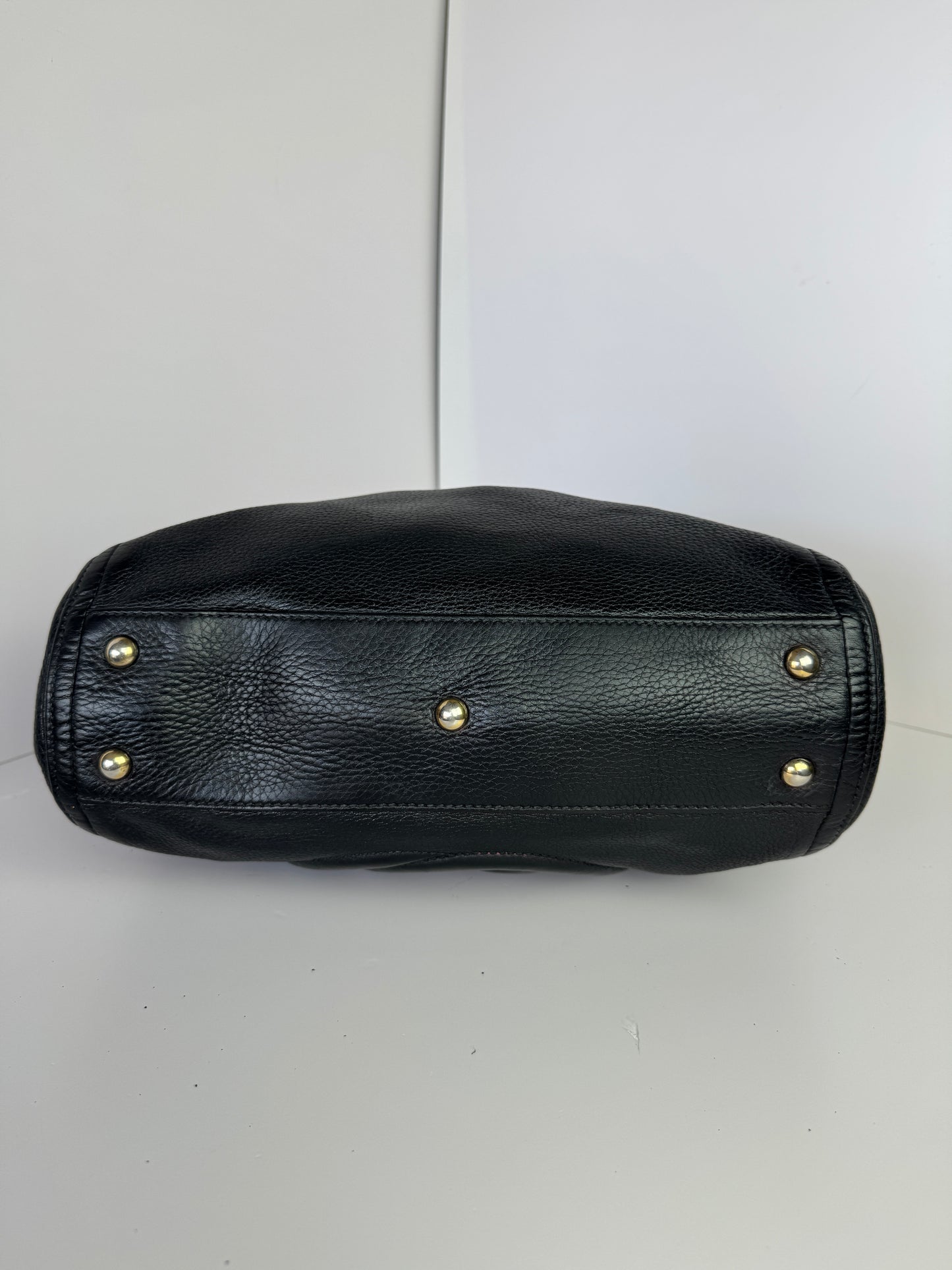 GUCCI Soho Zip Tote Leather Small