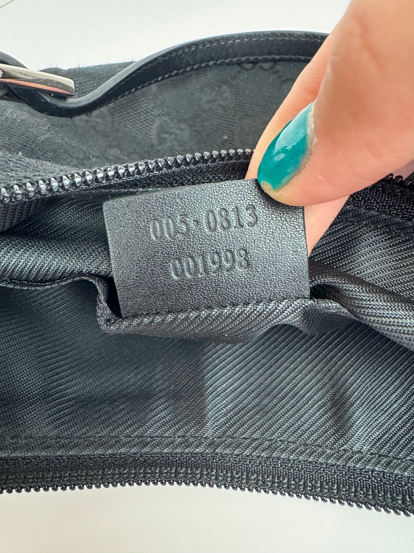 Gucci GG Monogram Canvas Black