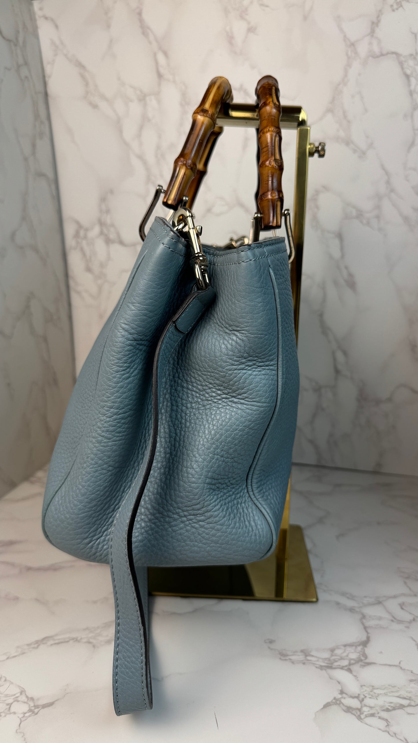 Gucci Bamboo Leather Tote