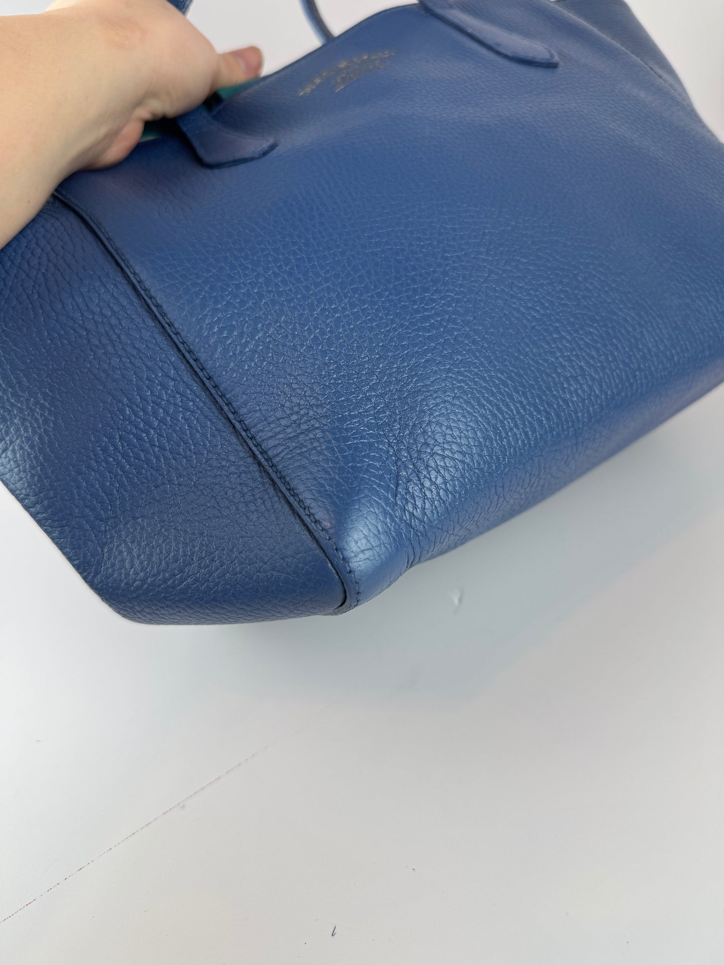 Gucci Swing Tote Leather Blue