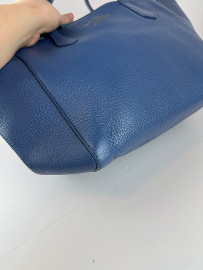 Gucci Swing Tote Leather Blue