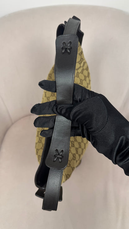 Gucci GG Canvas Hobo Shoulder Bag (Vintage)