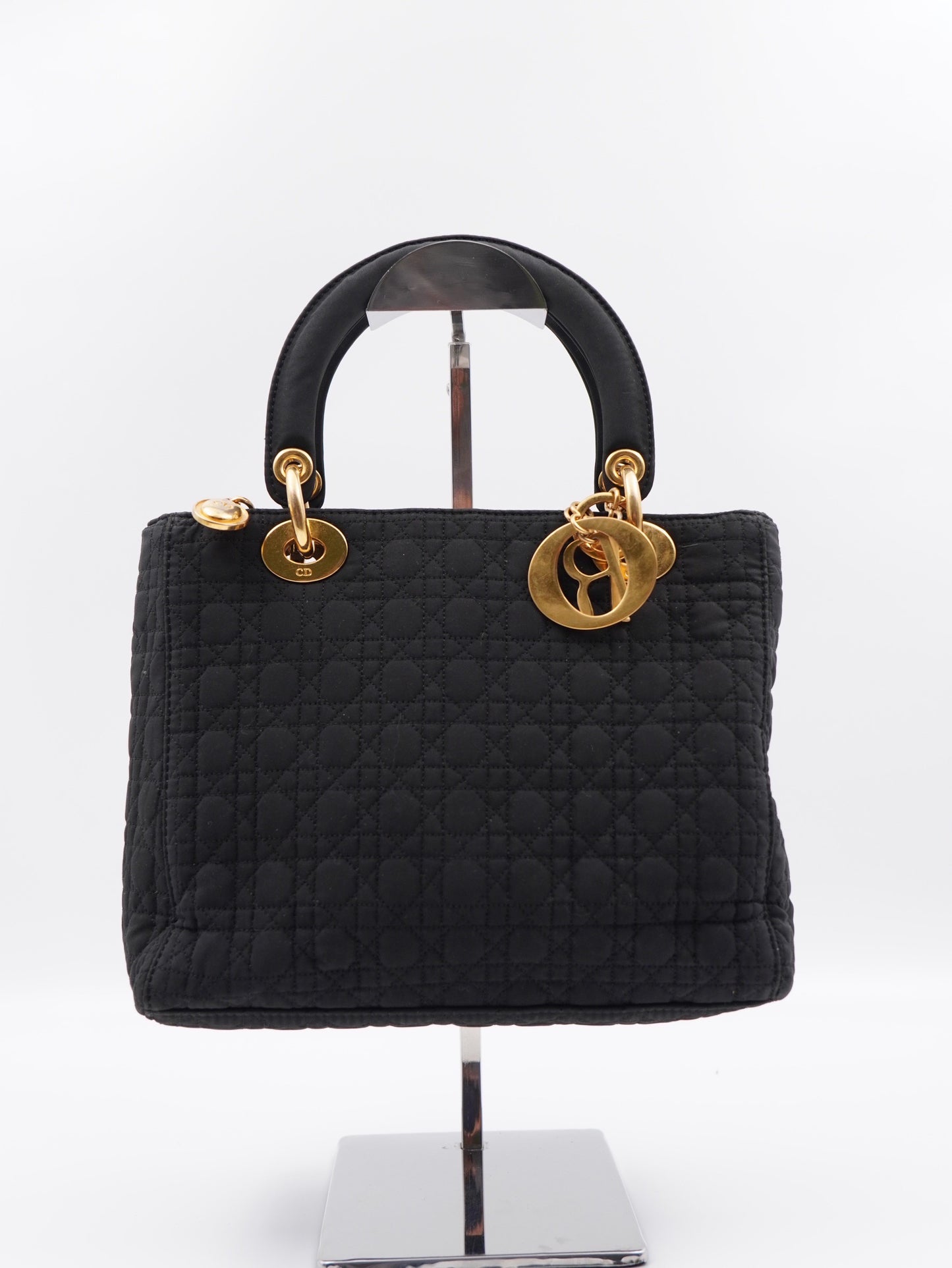 Christian Dior Lady Dior Cannage Nylon (Vintage)