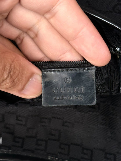 Gucci Jackie monogram GG Canvas Black