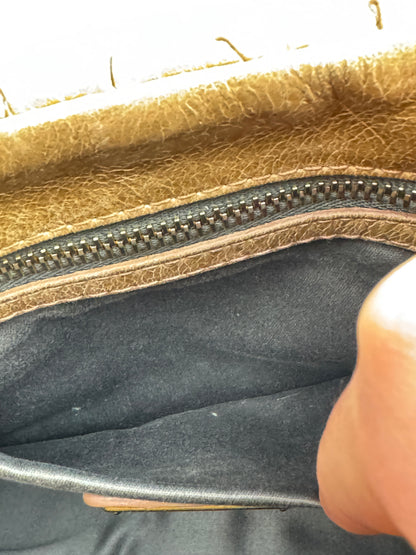 Miumiu Matelasse handle beige leather