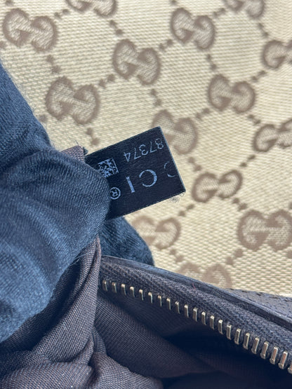 Gucci Web Halfmoon GG Canvas Medium