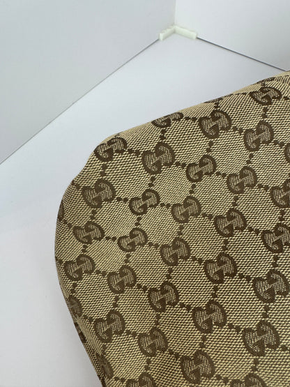 Gucci Web Stripe Diaper Tote GG Canvas