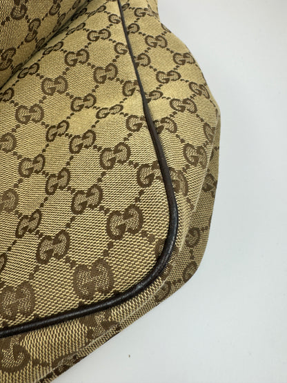 Gucci Flap Messenger GG Canvas Brown