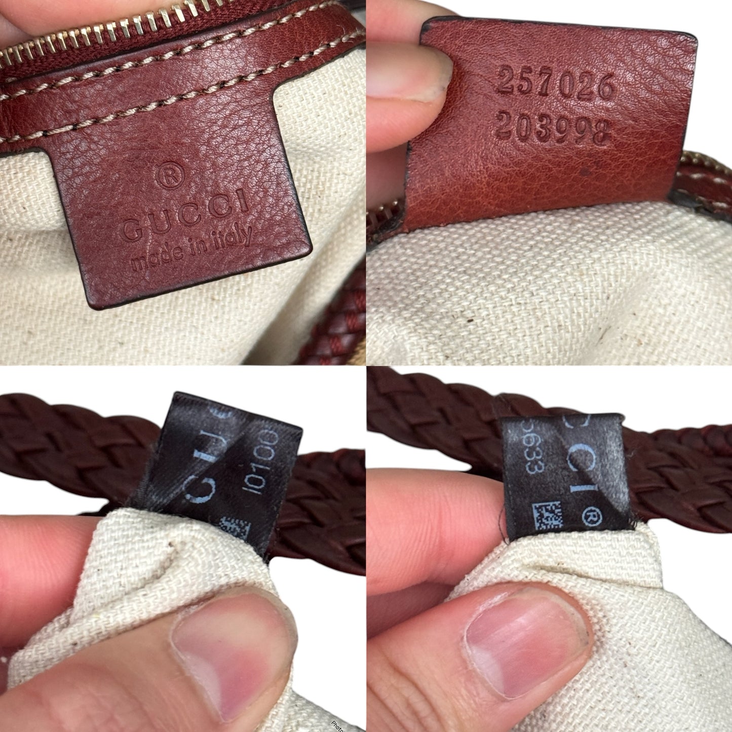 Gucci Marrakech Hobo GG Canvas Medium
