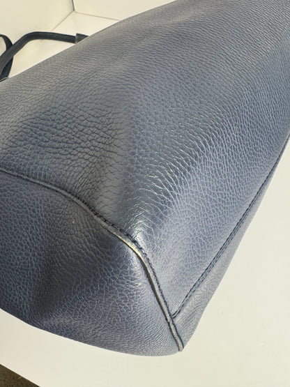 Gucci Swing Tote Leather Blue