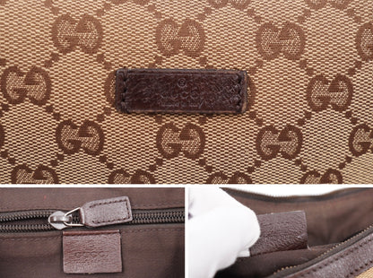 Gucci Web Halfmoon GG Canvas