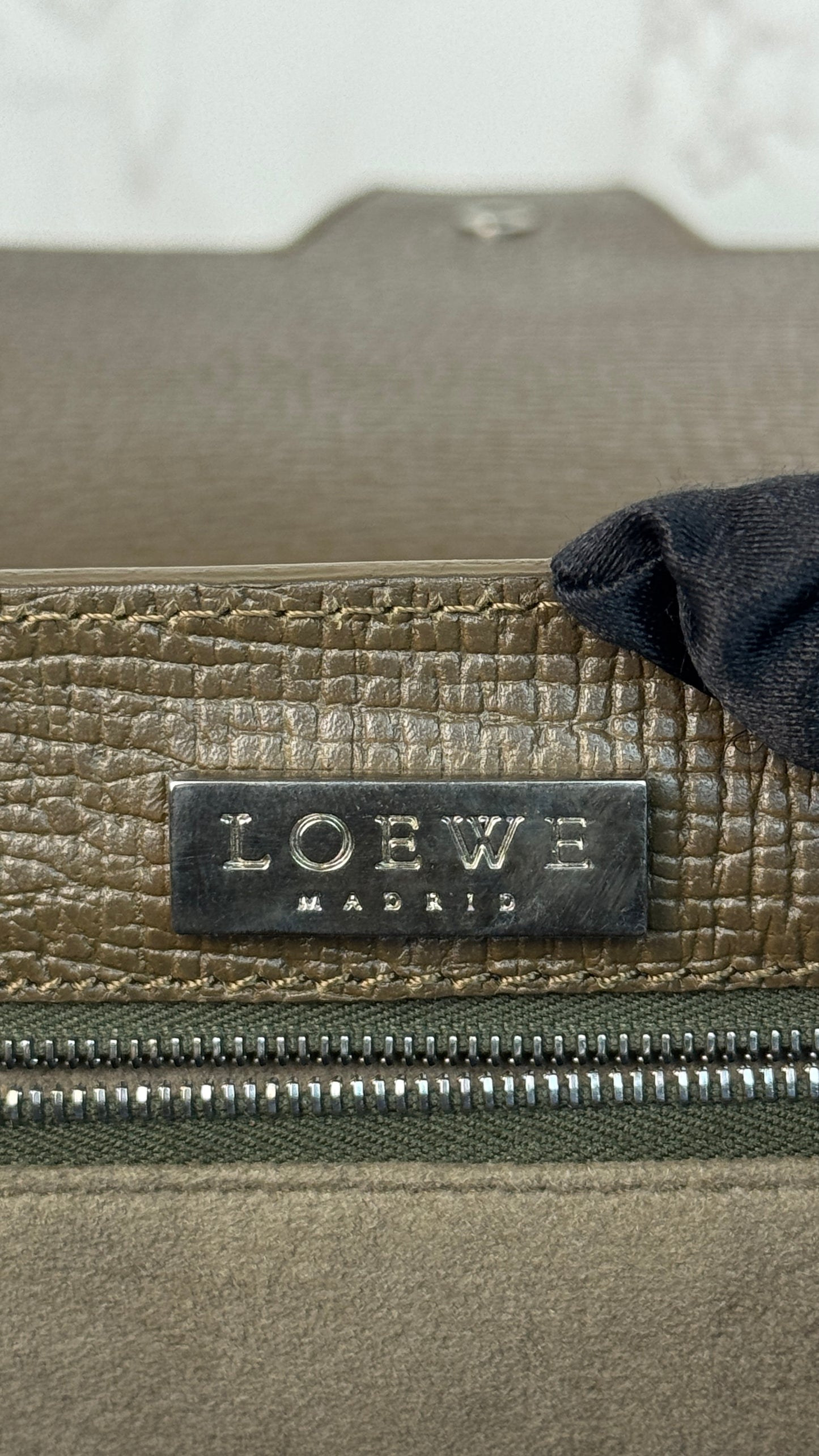 Loewe Leather Top Handle and Crossbody (Vintage)