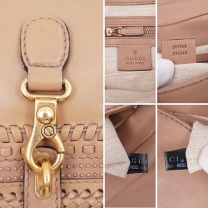 Gucci handmade leather shoulder bag