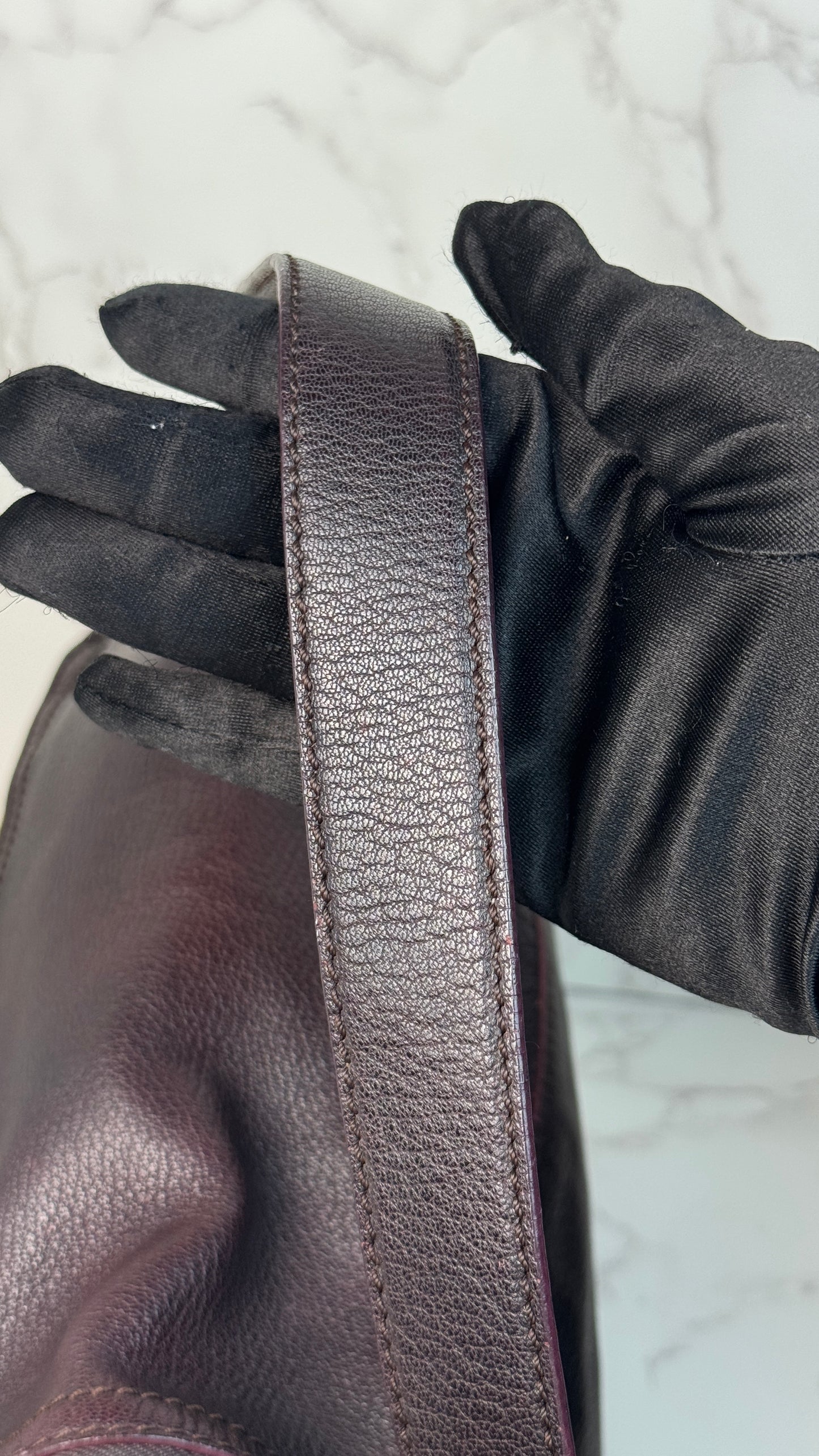 Celine Boogie leather Shoulder bag