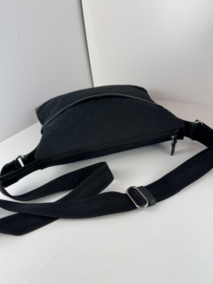 GUCCI Front Pocket GG Canvas Black