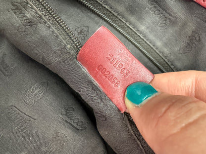 Gucci Sukey Large GG Monogram Leather Burgundy