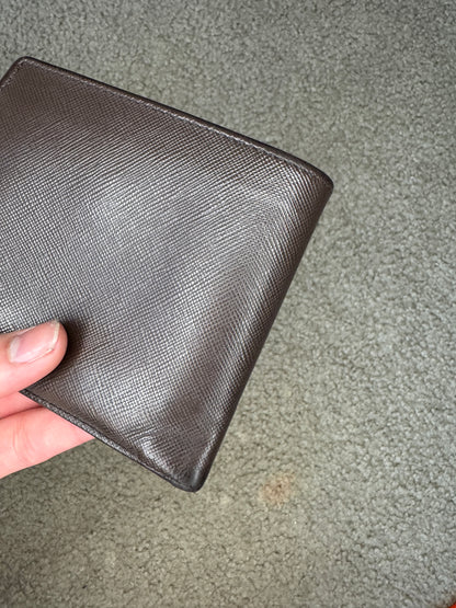 Prada saffiano men brown