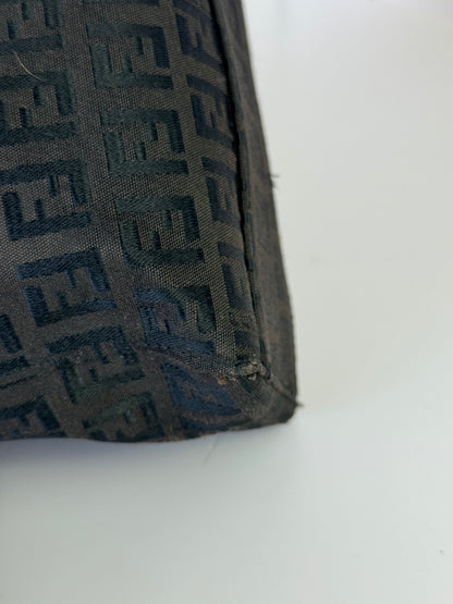 FENDI Vintage Shopping Tote Zucchino Canvas Small