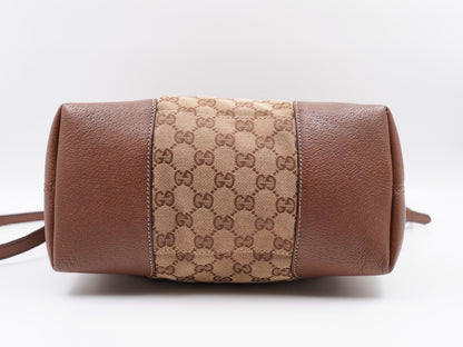 Gucci Bree Top Handle Convertible Brown