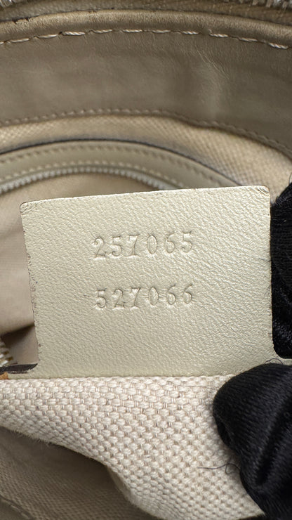 Gucci Mayfair GG Canvas Crossbody with Web Ribbon Signature