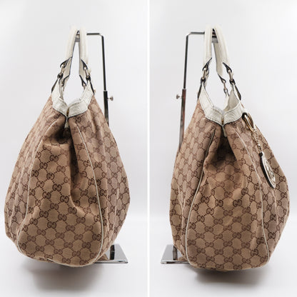 GUCCI Sukey Tote Large GG Canvas(Vintage)