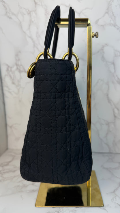 Christian Dior Lady Dior Quilted Tote Bag (Vintage)