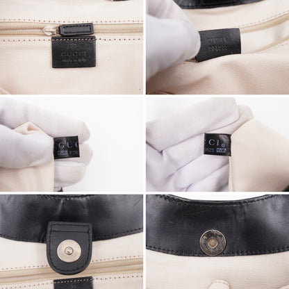 GUCCI Sukey Hobo Monogram GG Canvas Black