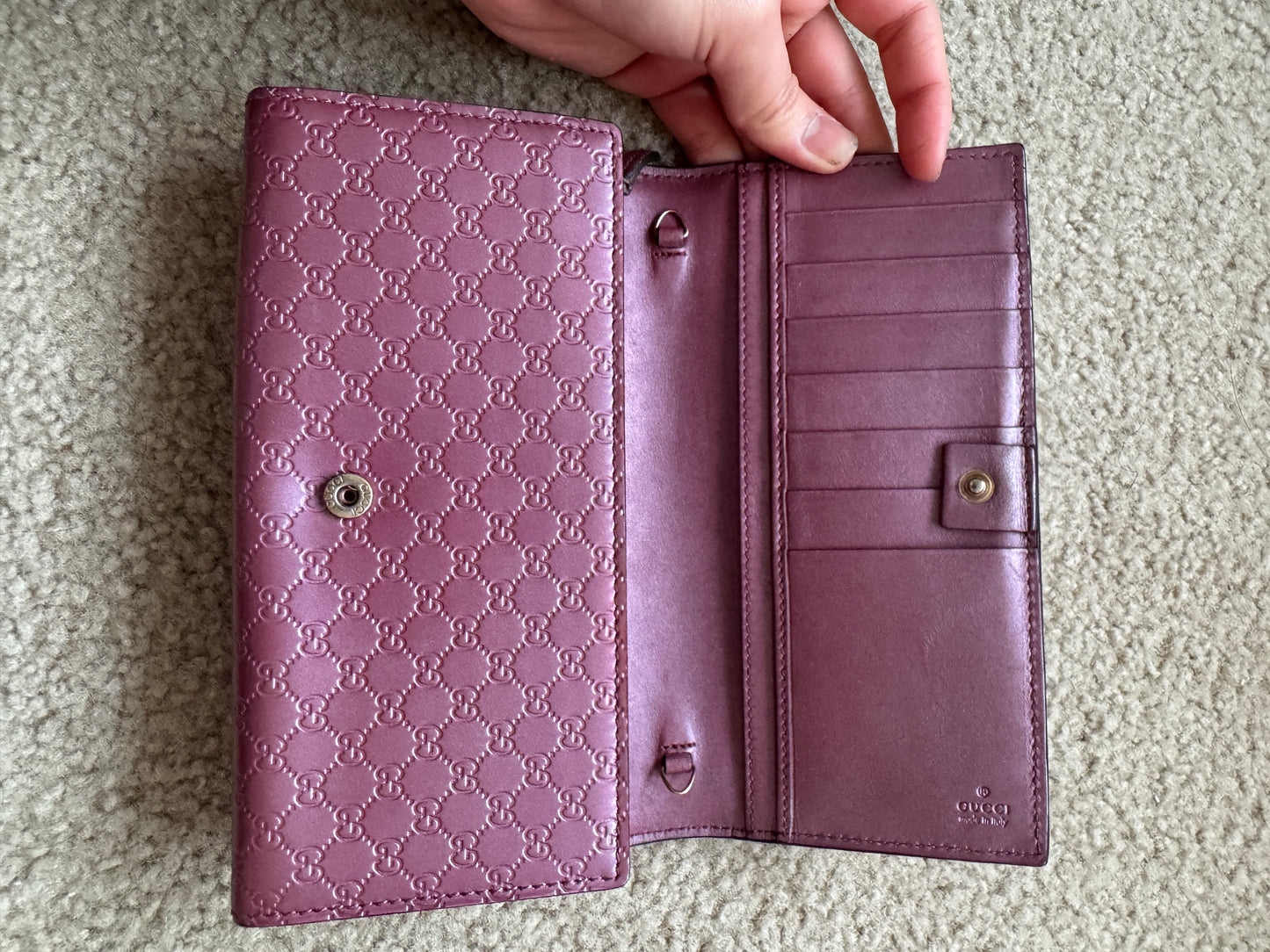 Gucci GG Monogram Long wallet