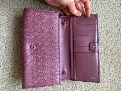 Gucci GG Monogram Long wallet