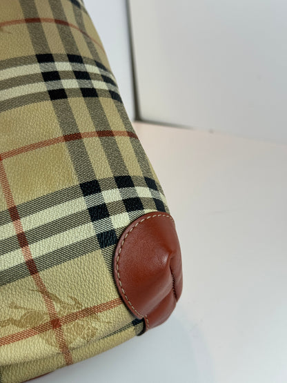 BURBERRY Haymark Check Messenger bag