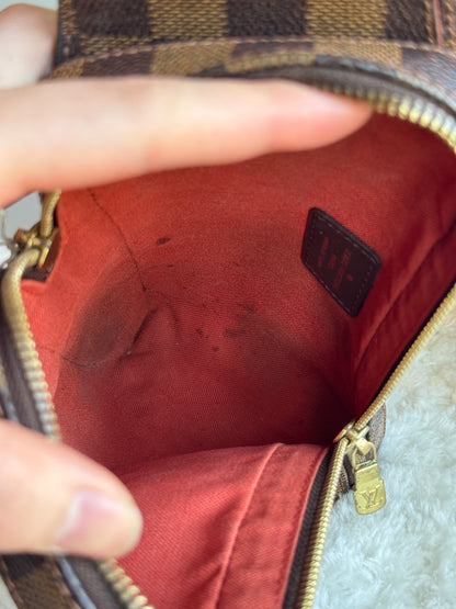LOUIS VUITTON Damier Ebene Geronimos Sling bag