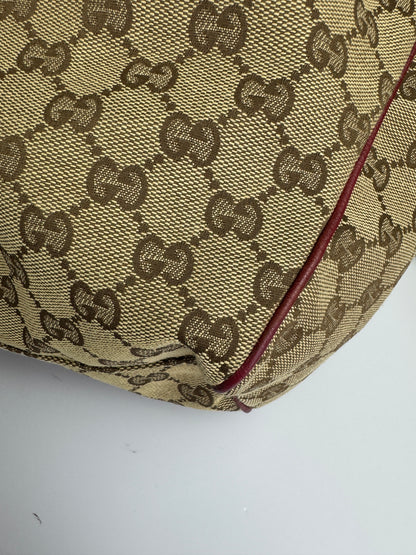 Gucci Sukey Large GG Canvas Burgundy