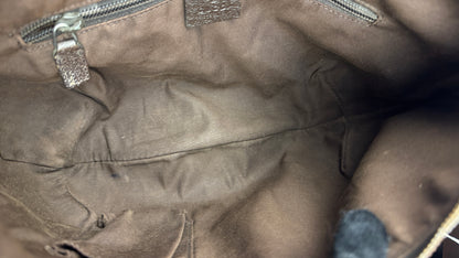 Gucci Half-Moon Wen Strap hobo brown