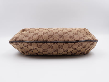 Gucci Web Halfmoon GG Canvas
