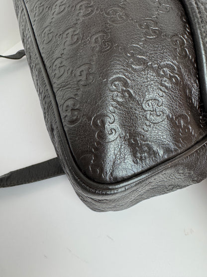 Gucci Flap Messenger GG Monogram Dark Brown