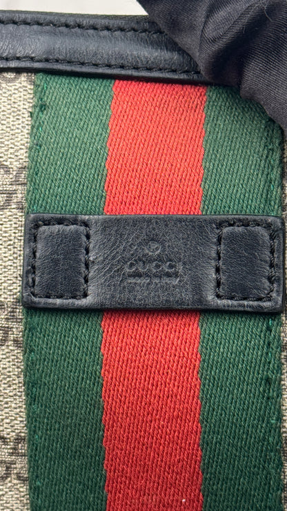 Gucci Web Crossbody Monogram Dark